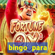 bingo para despedida de solteira para imprimir